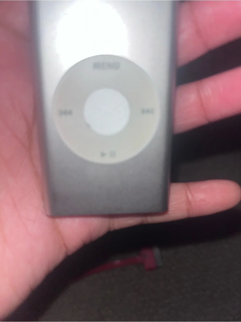 Apple Silver iPod nano 2nd generation, NOT fully functional